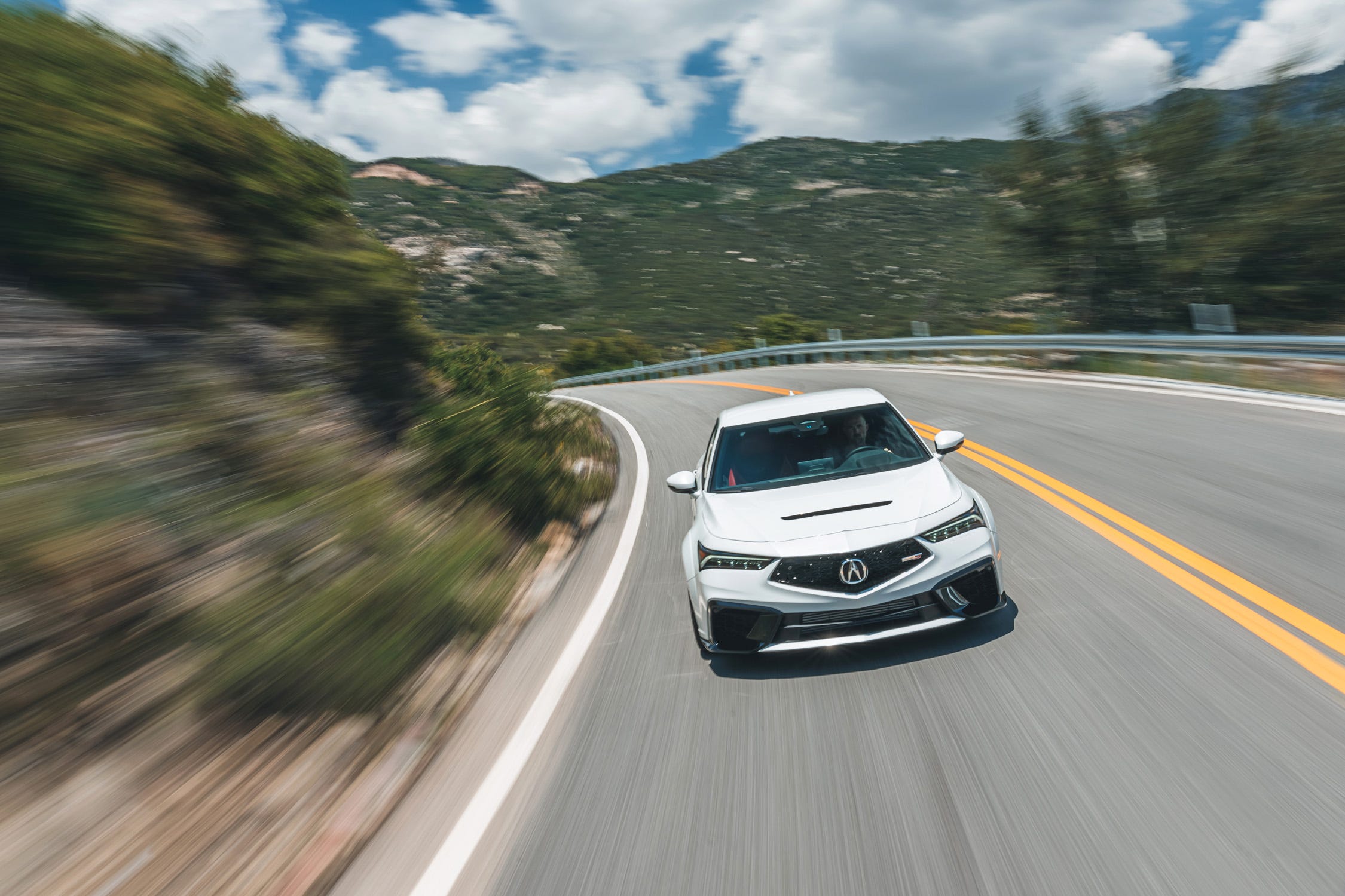 The 2024 Acura Integra Type S is based on the same mechanical package as the Honda Civic Type R, its platform-mate.