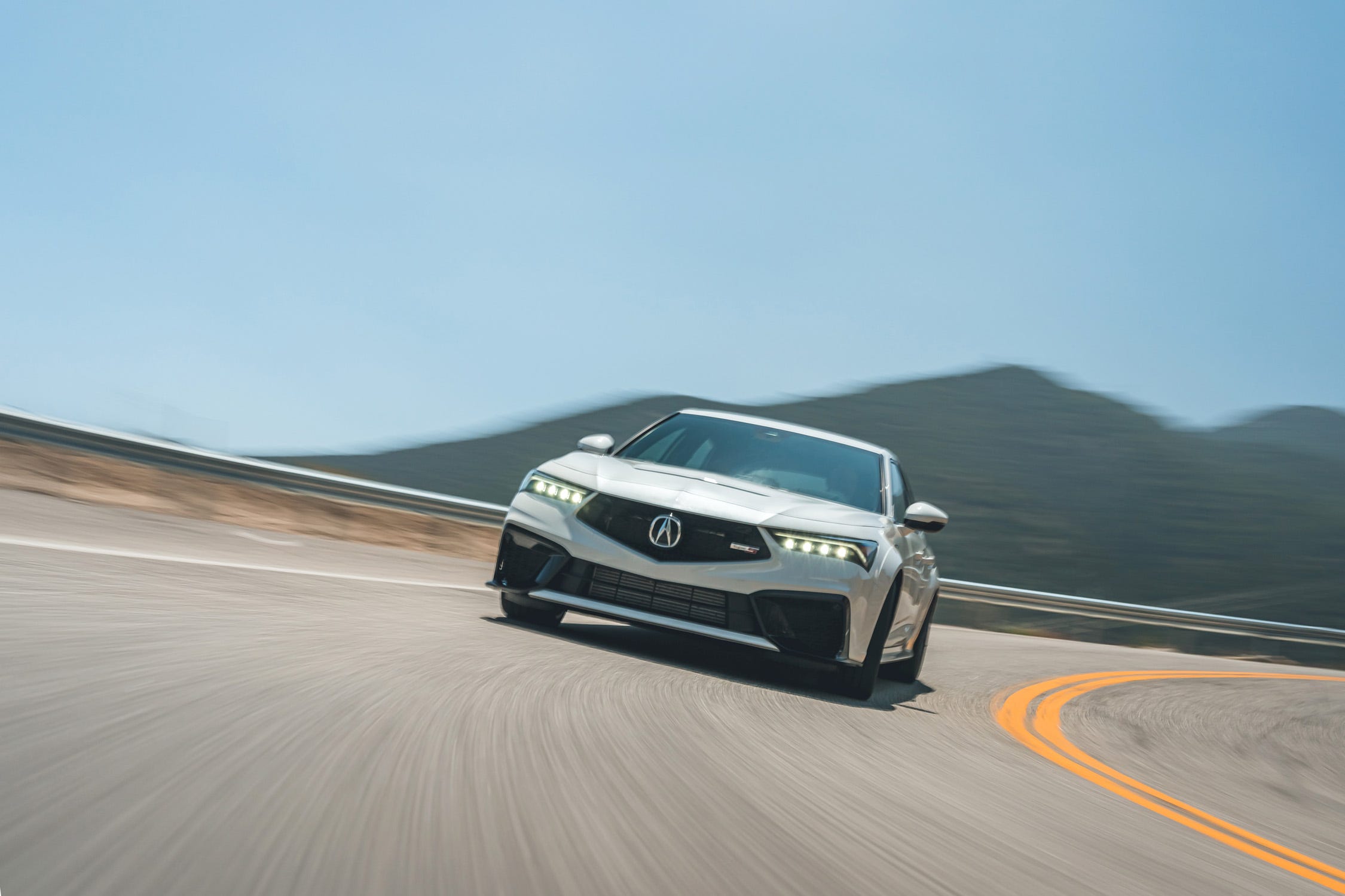 The Integra Type S also uses the same turbocharged 2.0-liter four. Here it makes 320 horsepower and 310 pound-feet of torque.