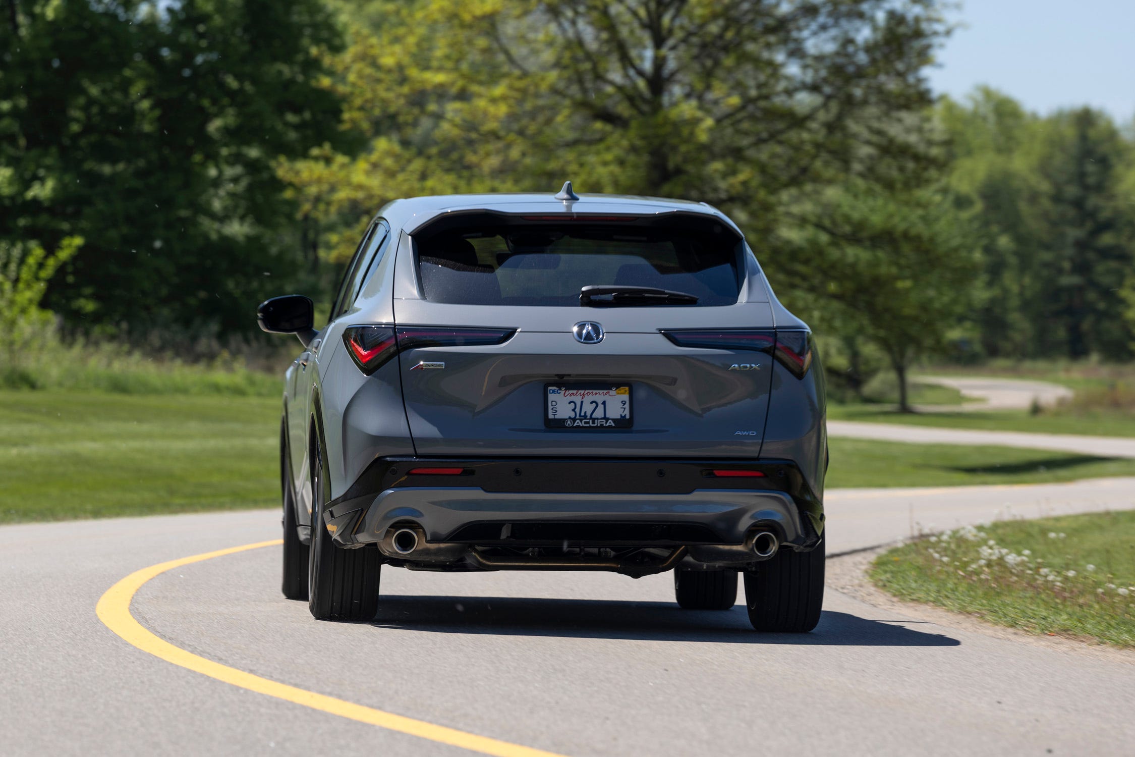The ADX is motivated by a 190-hp turbocharged 1.5-liter engine.