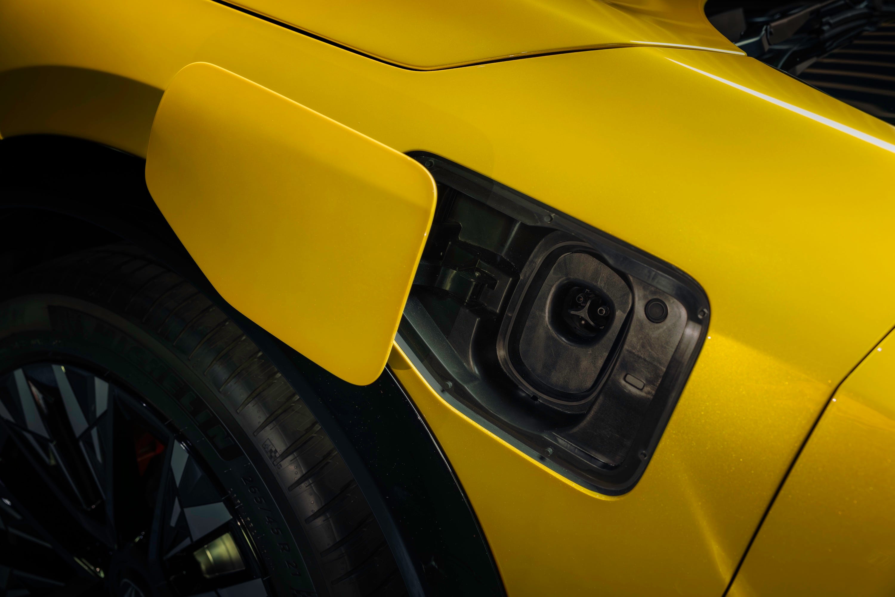 The production version of the RSX will come standard with a NACS charge port, and the EV offers bi-directional charging too.