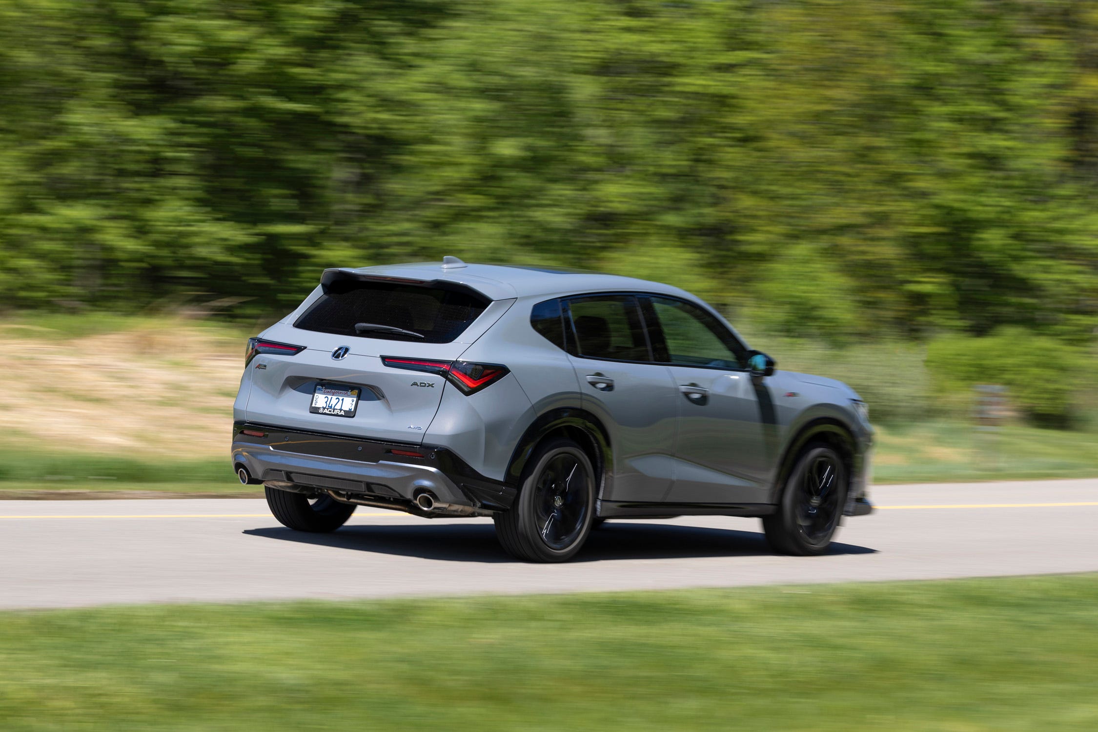 The ADX is smaller than the Acura RDX but not by much.