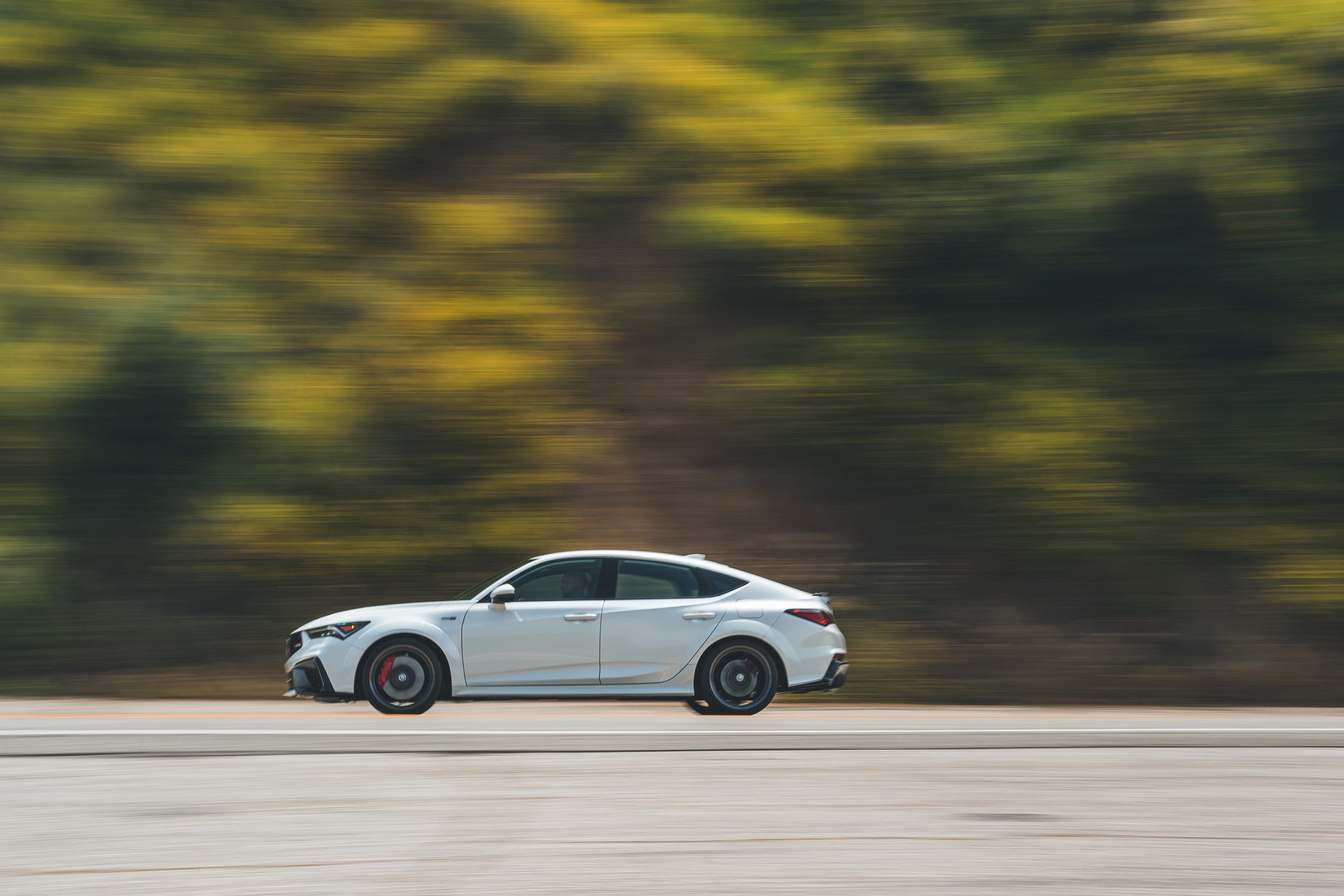 Like the Civic Type R, the Integra Type S is front-wheel drive.
